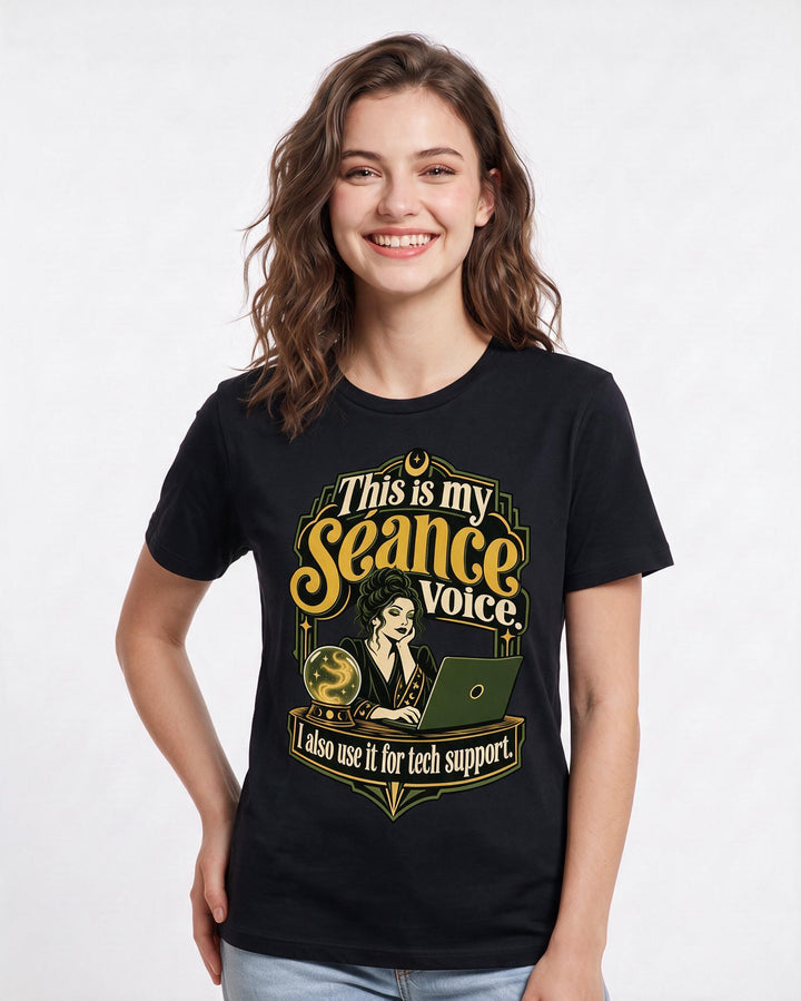Halloween Black T-Shirt for Women – Halloween Theme Graphic Tee product image 1