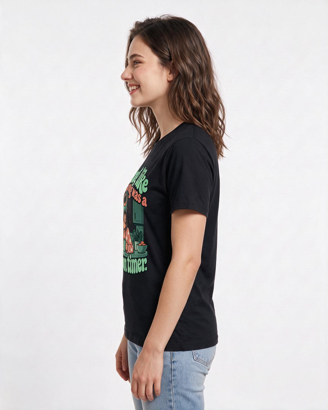 Gaming Black T-Shirt for Women – Game Night Graphic Tee product image 2