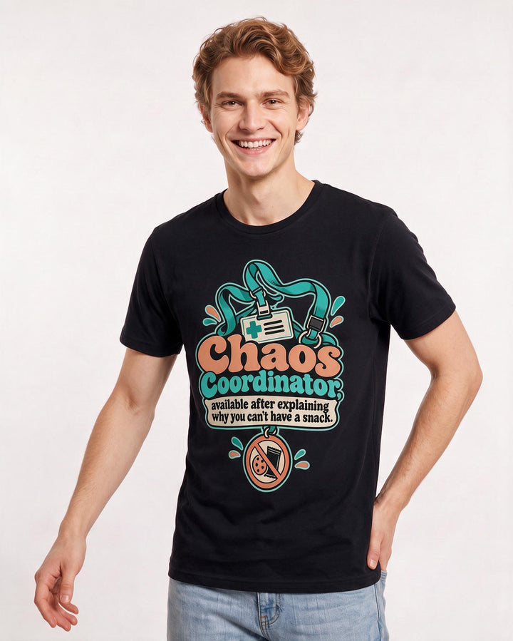 Nurse Black T-Shirt for Men – Nursing Life Graphic Tee product image 1