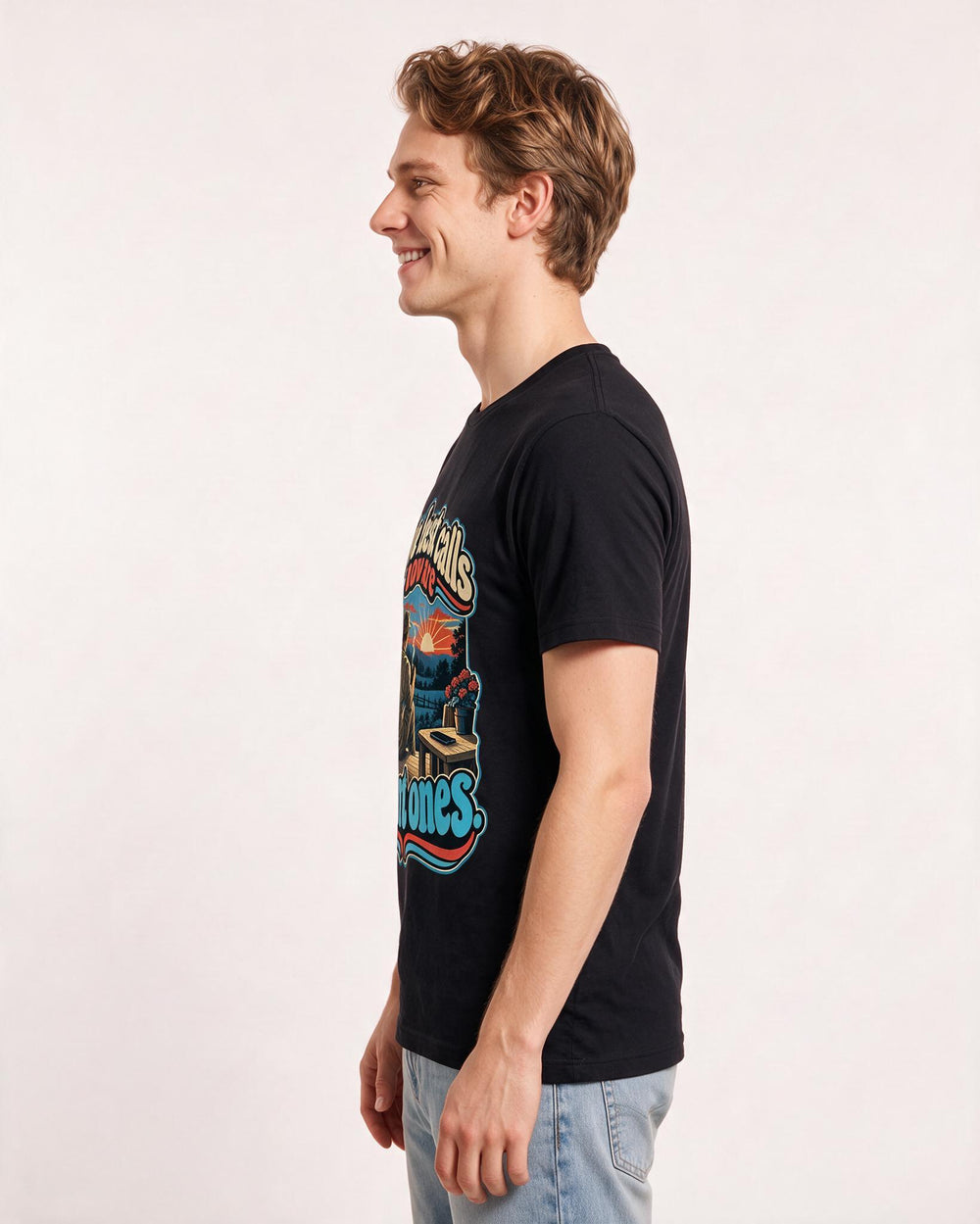 Veteran Black T-Shirt for Men – Everyday Expression Graphic Tee product image 2