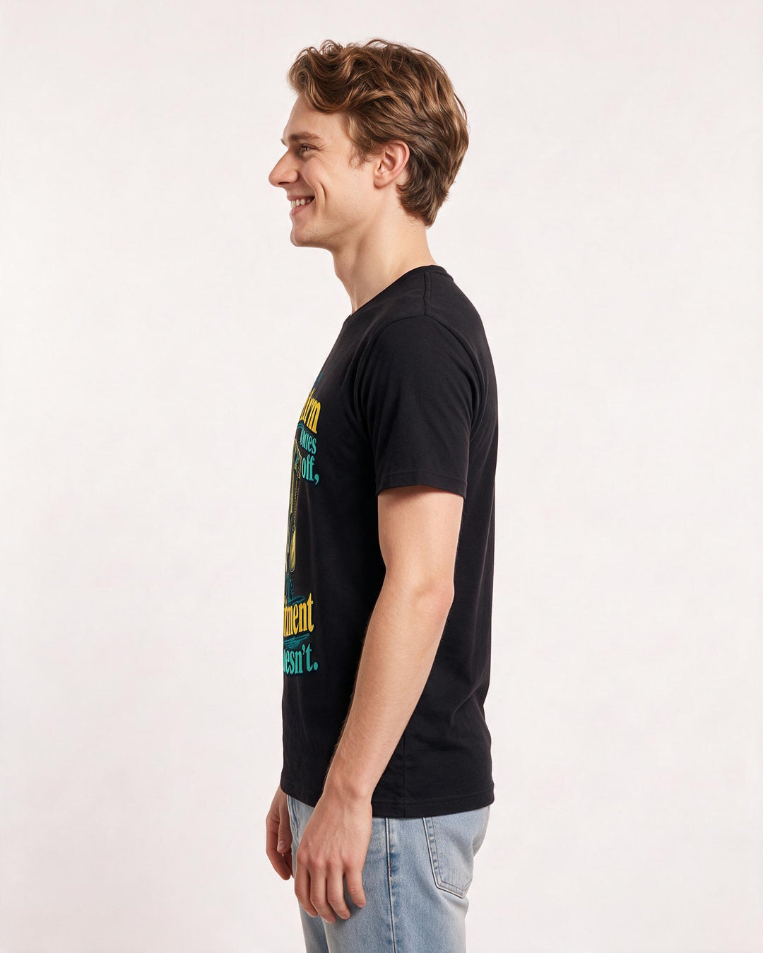 Veteran Black T-Shirt for Men – Everyday Expression Graphic Tee product image 2