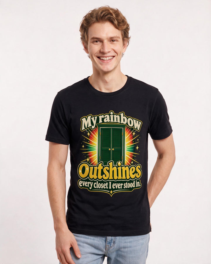 Pride Black T-Shirt for Men – Everyday Expression Graphic Tee product image 1