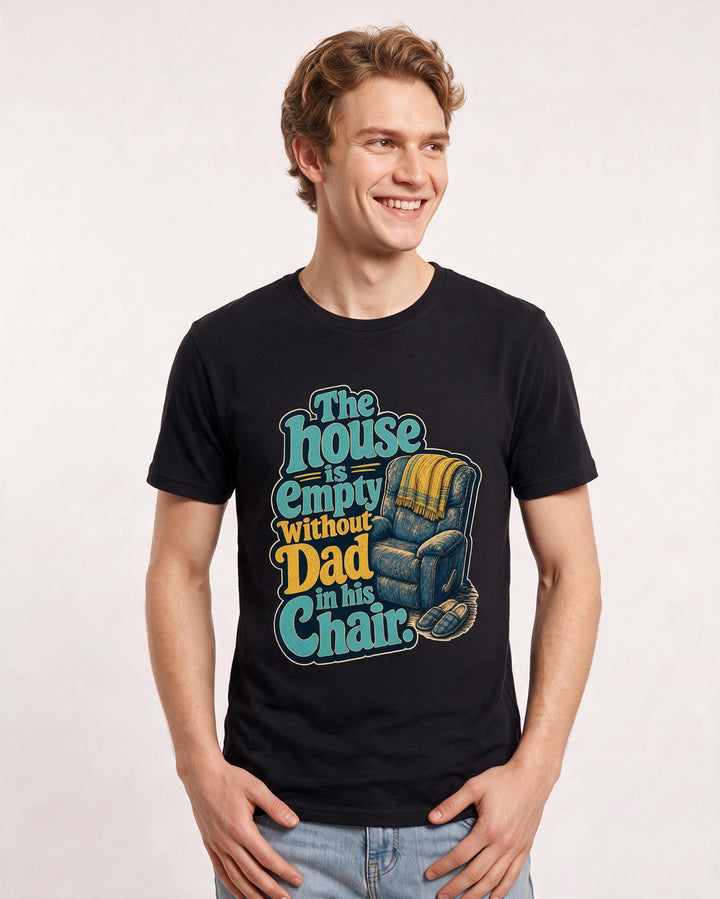 Dad Black T-Shirt for Men – Everyday Expression Graphic Tee product image 1