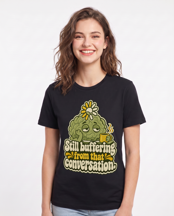 Gaming Black T-Shirt for Women – Game Night Graphic Tee product image 3