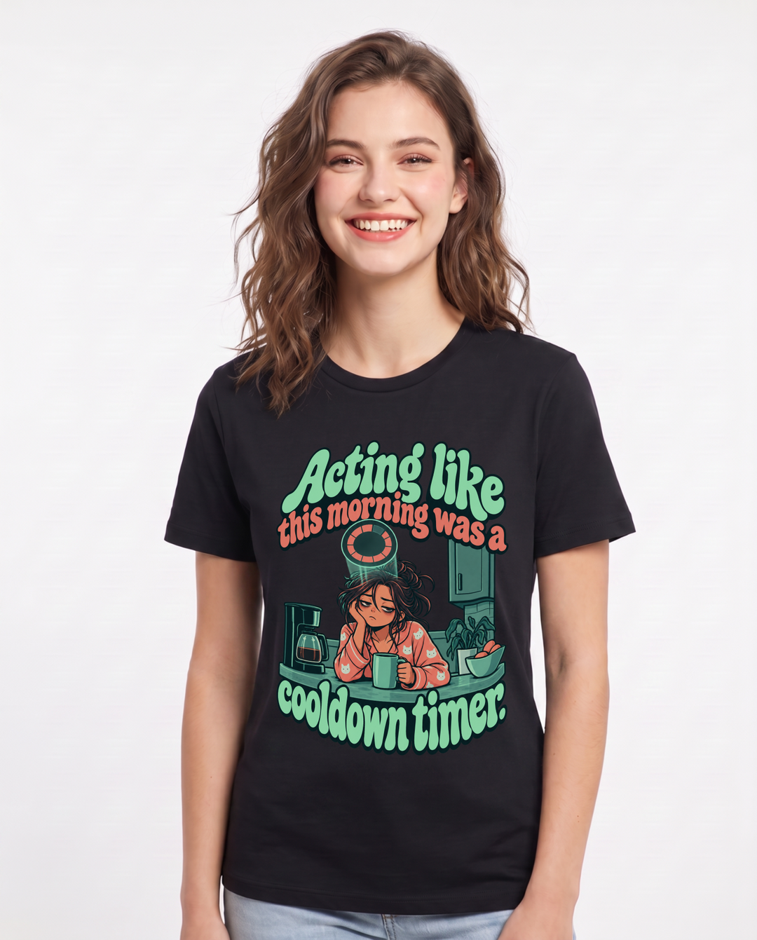 Gaming Black T-Shirt for Women – Game Night Graphic Tee product image 3