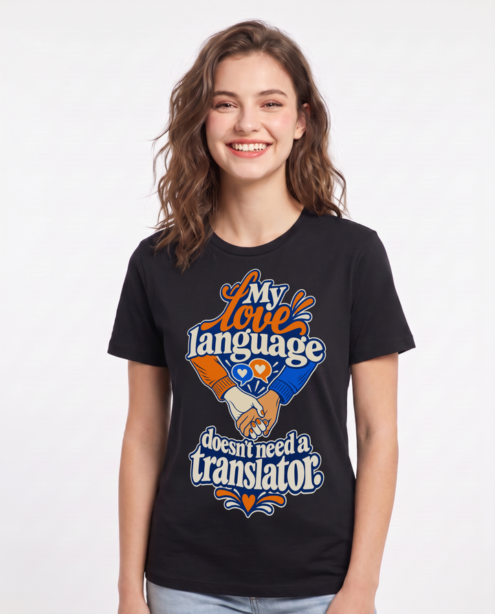 Pride Black T-Shirt for Women – Everyday Expression Graphic Tee product image 3