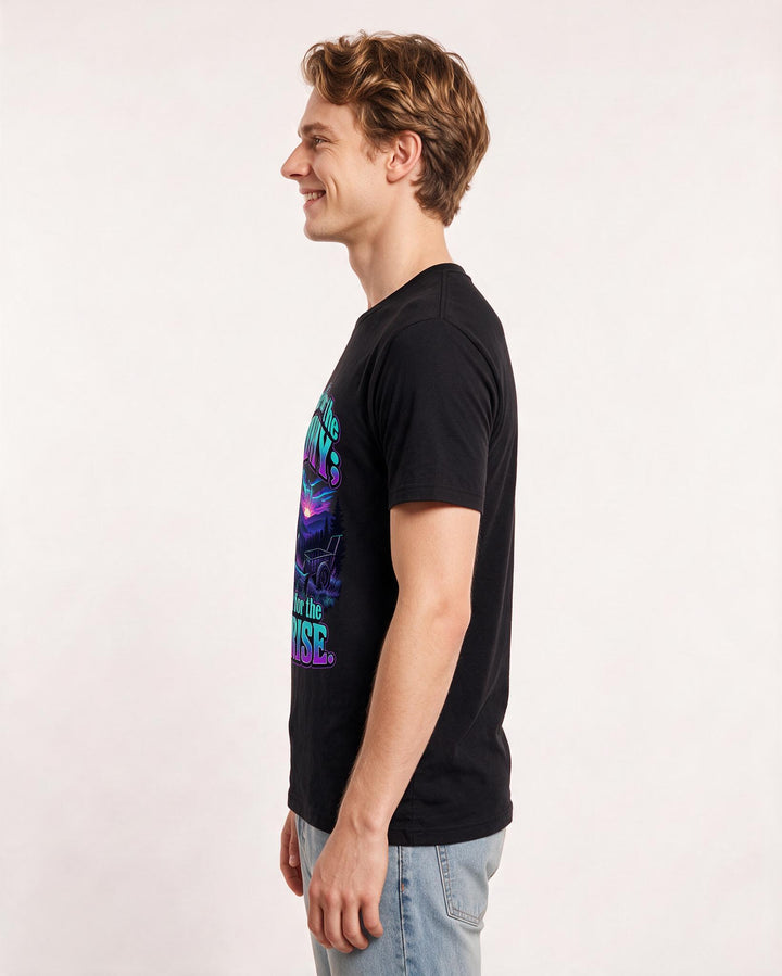 Hunting Black T-Shirt for Men – Everyday Expression Graphic Tee product image 2