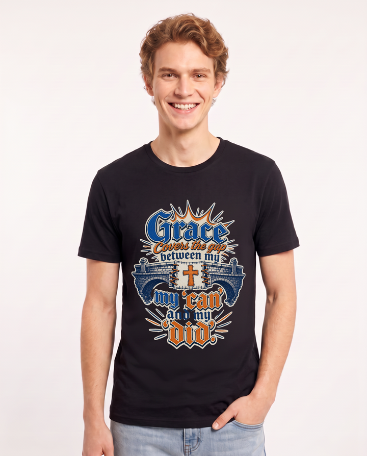 Christian Faith Black T-Shirt for Men – Everyday Expression Graphic Tee product image 1