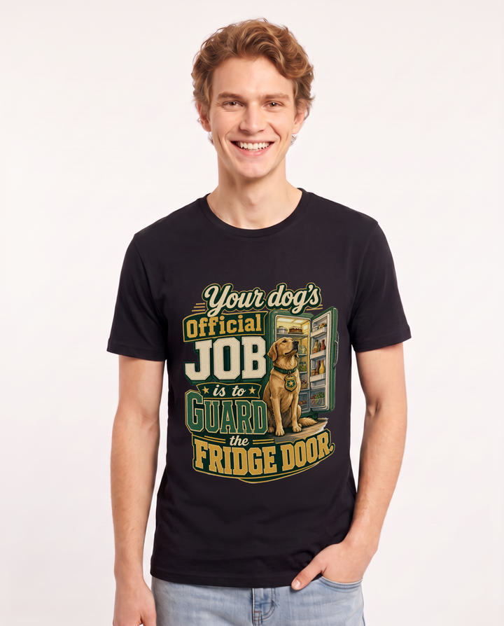 Cat Lover Black T-Shirt for Men – Everyday Expression Graphic Tee product image 3