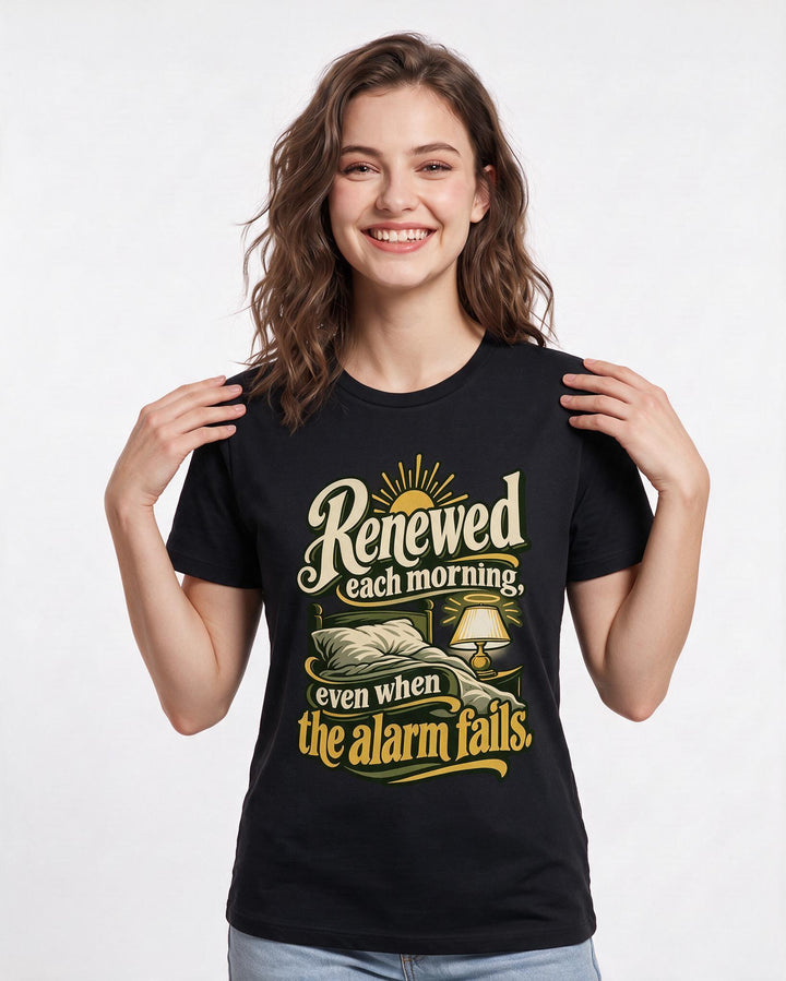 Christian Faith Black T-Shirt for Women – Everyday Expression Graphic Tee product image 1
