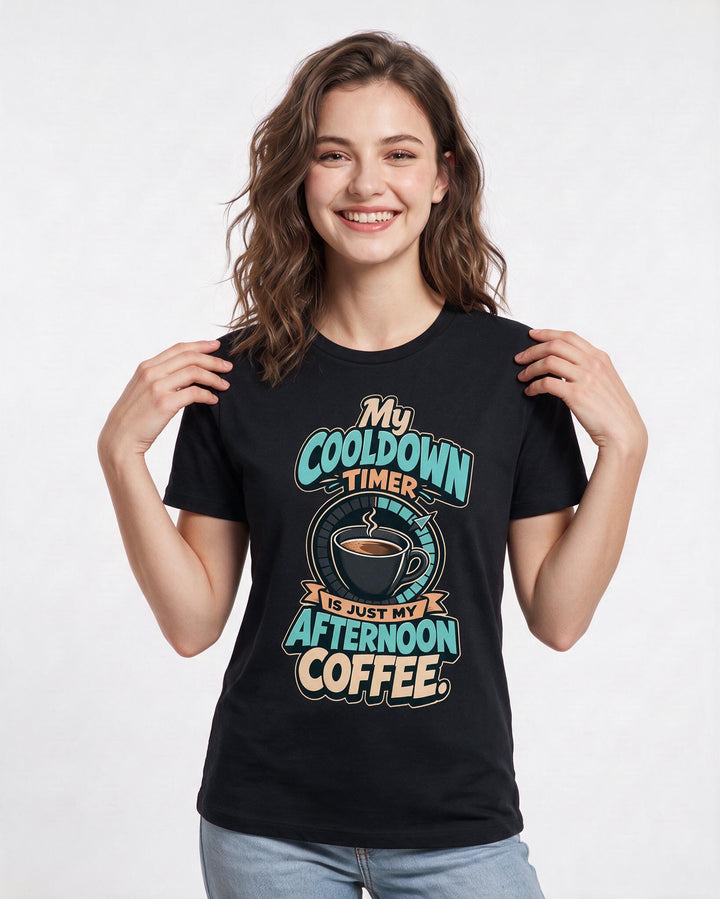 Gaming Black T-Shirt for Women – Game Night Graphic Tee product image 1