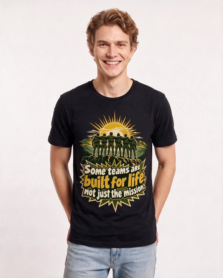 Veteran Black T-Shirt for Men – Everyday Expression Graphic Tee product image 1
