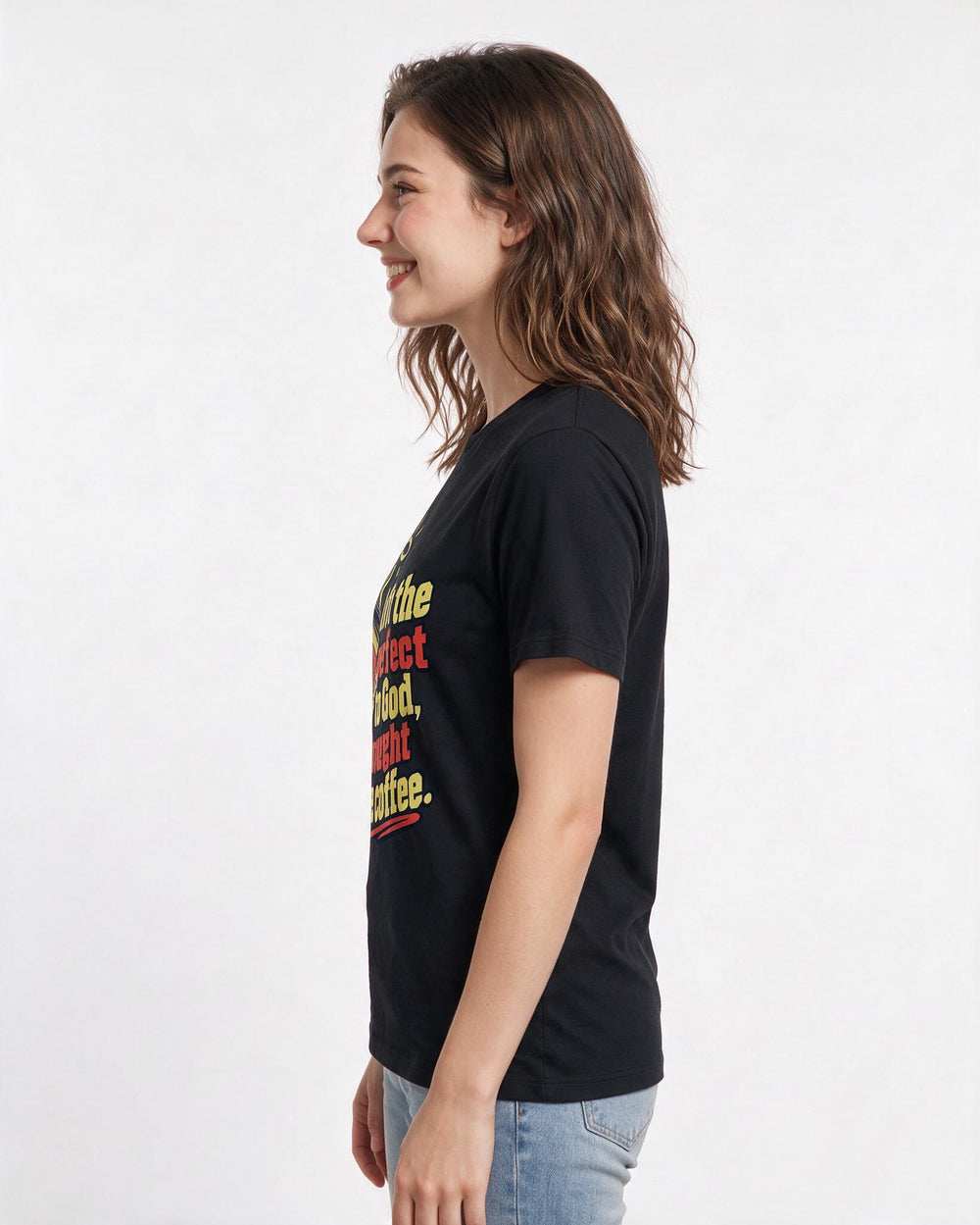Christian Faith Black T-Shirt for Women – Everyday Expression Graphic Tee product image 2