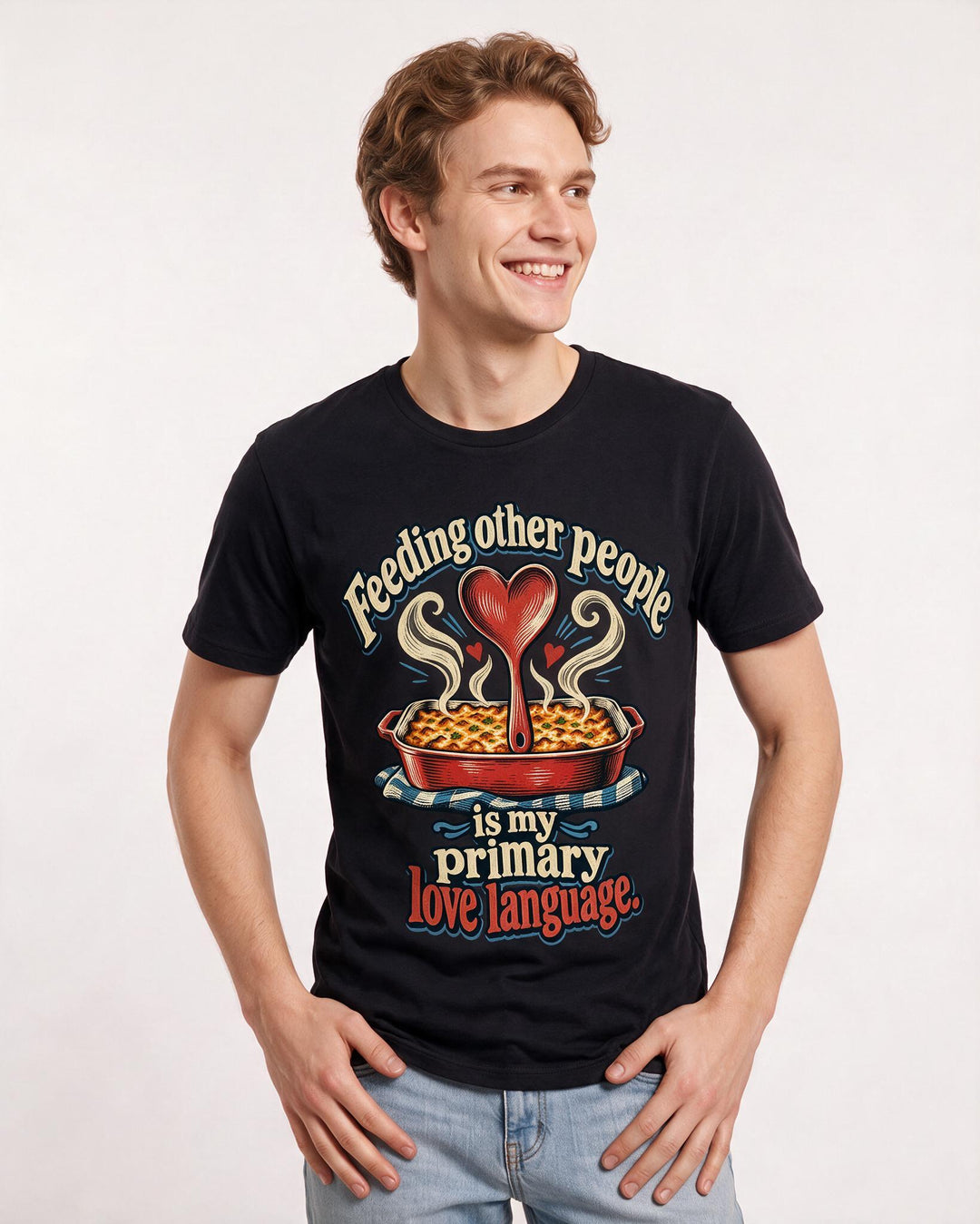 Mom Black T-Shirt for Men – Everyday Expression Graphic Tee product image 1