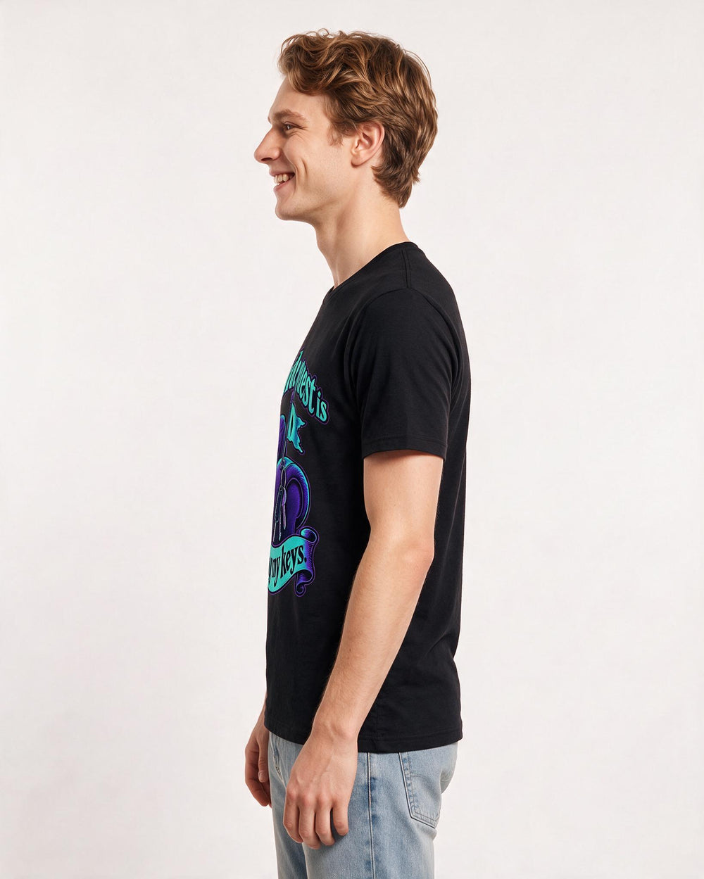 Gaming Black T-Shirt for Men – Game Night Graphic Tee product image 2