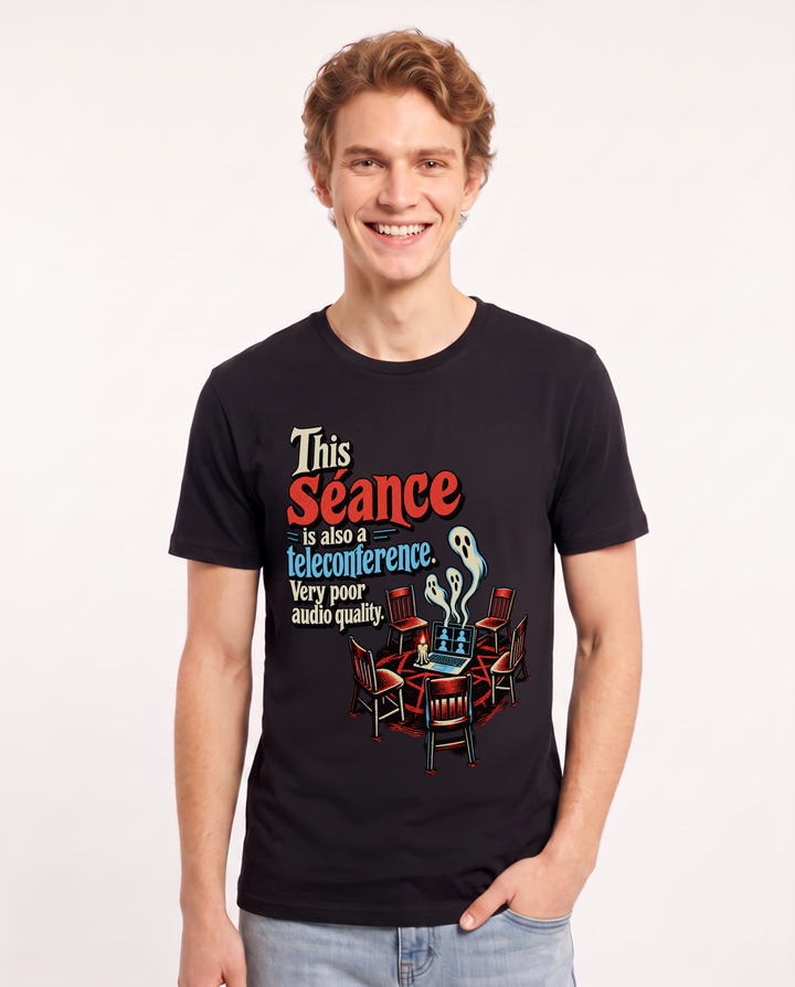 Halloween Black T-Shirt for Men – Halloween Theme Graphic Tee product image 3