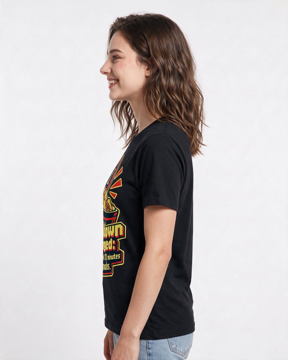 Gaming Black T-Shirt for Women – Game Night Graphic Tee product image 2