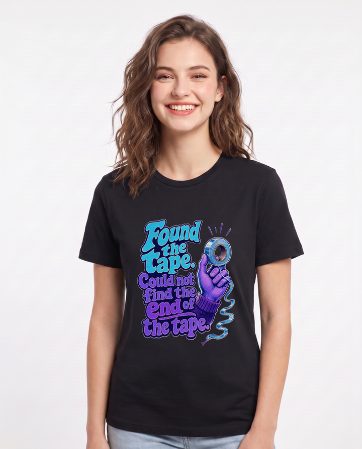 Christmas Black T-Shirt for Women – Holiday Theme Graphic Tee product image 3