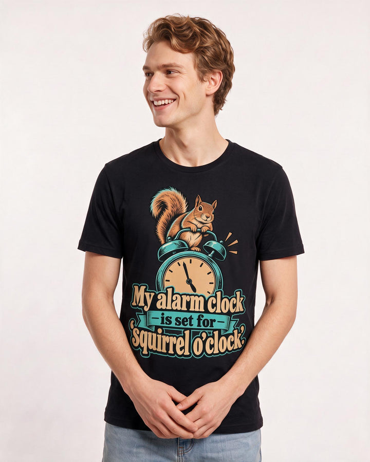 Hunting Black T-Shirt for Men – Everyday Expression Graphic Tee product image 1