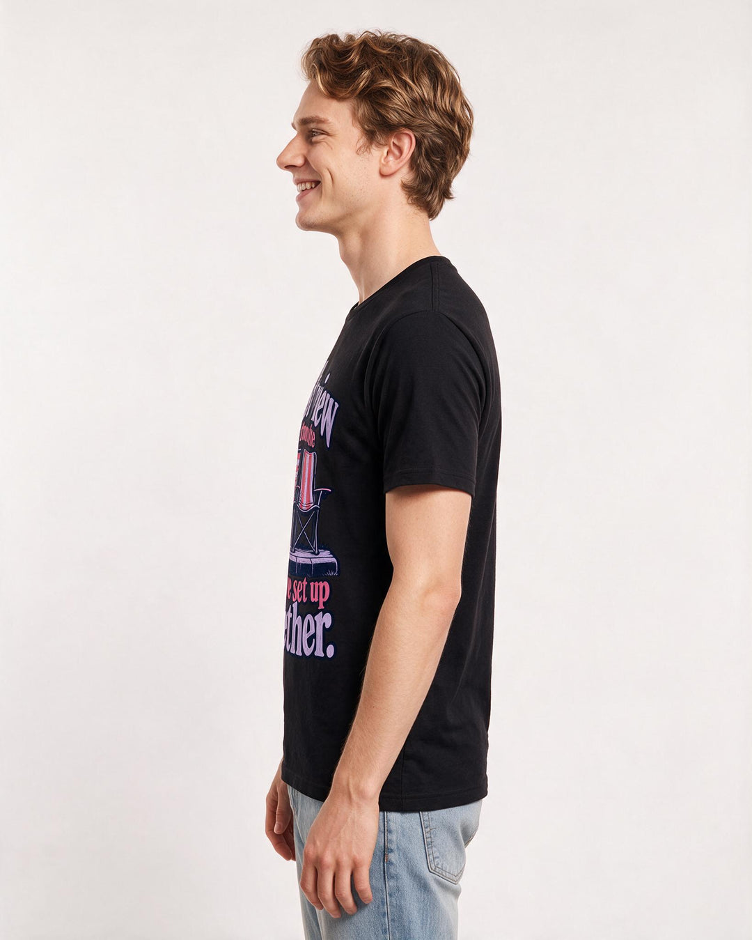 Patriotic Black T-Shirt for Men – Everyday Expression Graphic Tee product image 2