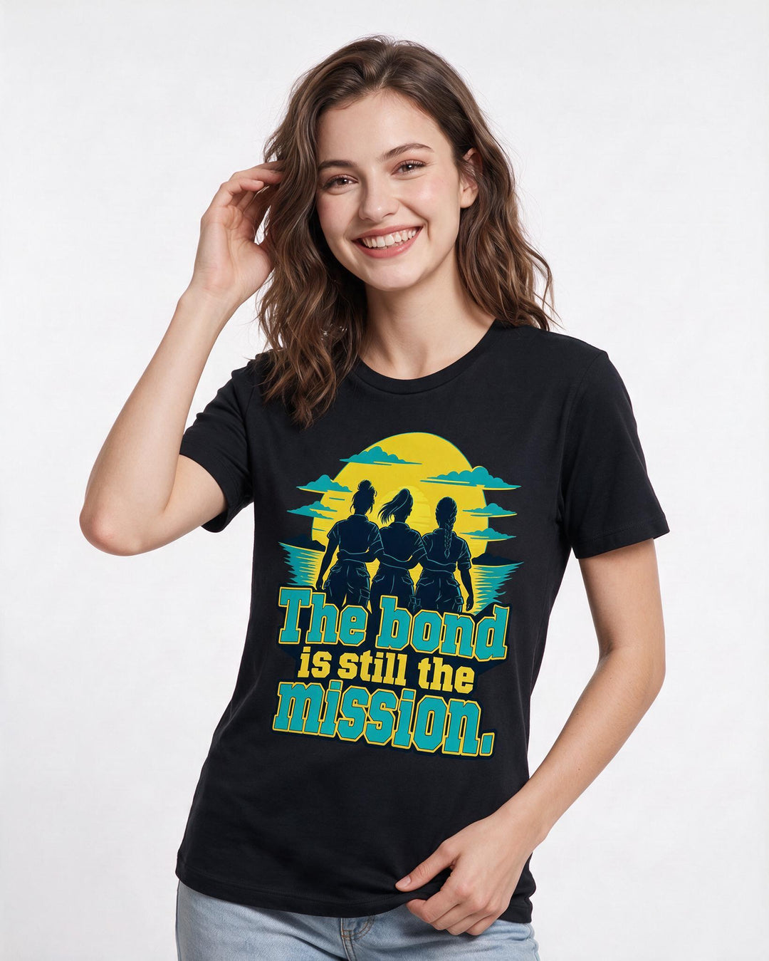 Veteran Black T-Shirt for Women – Everyday Expression Graphic Tee product image 1
