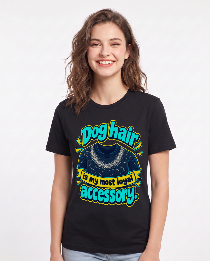 Cat Lover Black T-Shirt for Women – Everyday Expression Graphic Tee product image 3