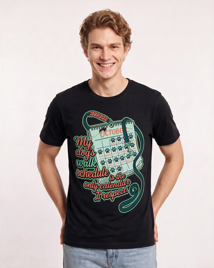 Cat Lover Black T-Shirt for Men – Everyday Expression Graphic Tee product image 1