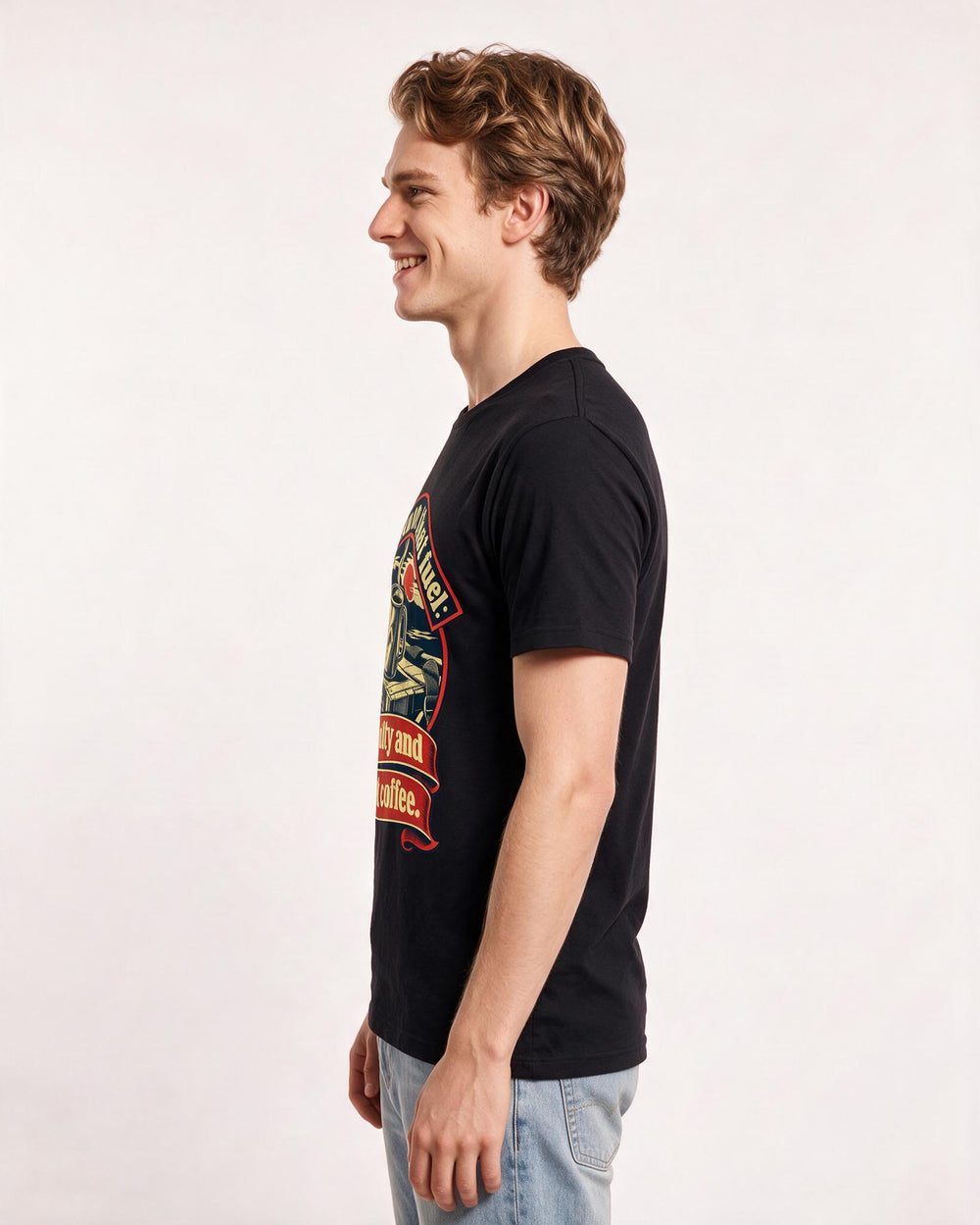 Veteran Black T-Shirt for Men – Everyday Expression Graphic Tee product image 2