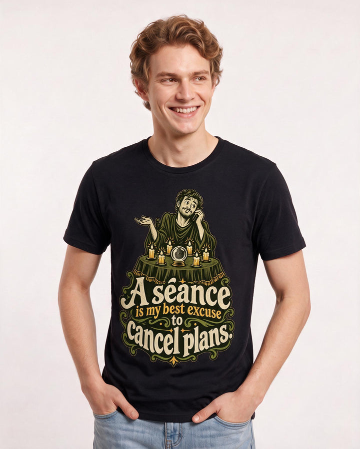 Halloween Black T-Shirt for Men – Halloween Theme Graphic Tee product image 1