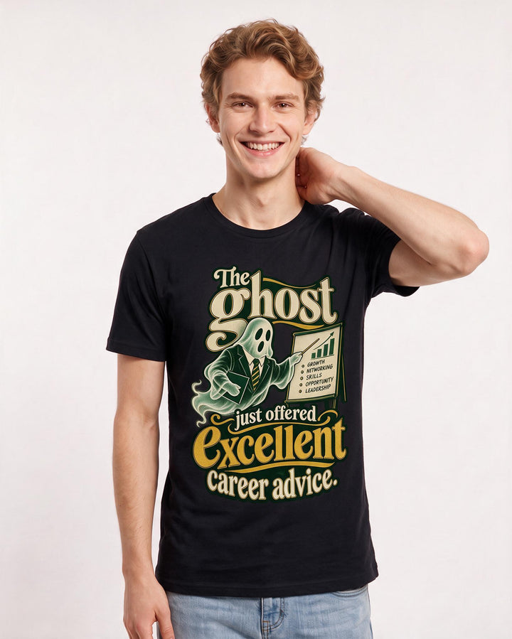 Halloween Black T-Shirt for Men – Halloween Theme Graphic Tee product image 1