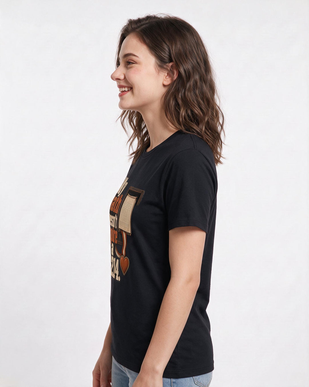Veteran Women's Black T-Shirt – My oath doesn't expire on a DD-214. product image 2