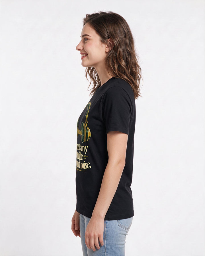 Christian Faith Black T-Shirt for Women – Everyday Expression Graphic Tee product image 2