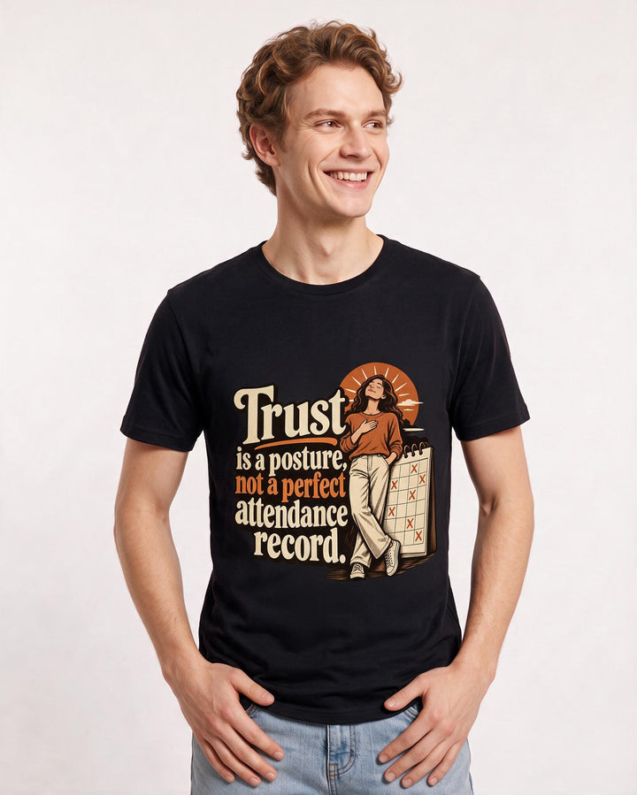 Christian Faith Black T-Shirt for Men – Everyday Expression Graphic Tee product image 1
