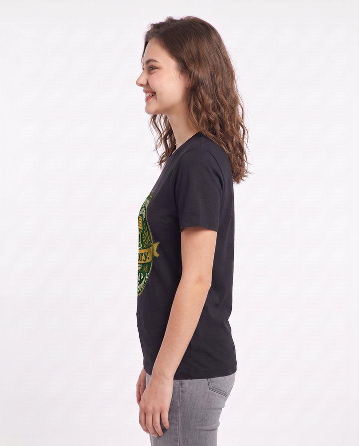Graphic Women's Black T-Shirt - My trust issues are history. I found a product image 2