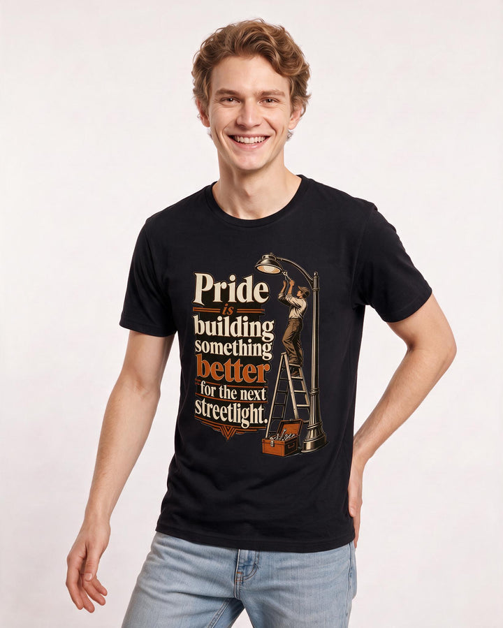 Patriotic Black T-Shirt for Men – Everyday Expression Graphic Tee product image 1