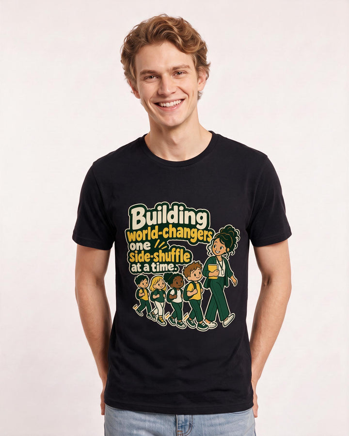 Teacher Black T-Shirt for Men – Everyday Expression Graphic Tee product image 1