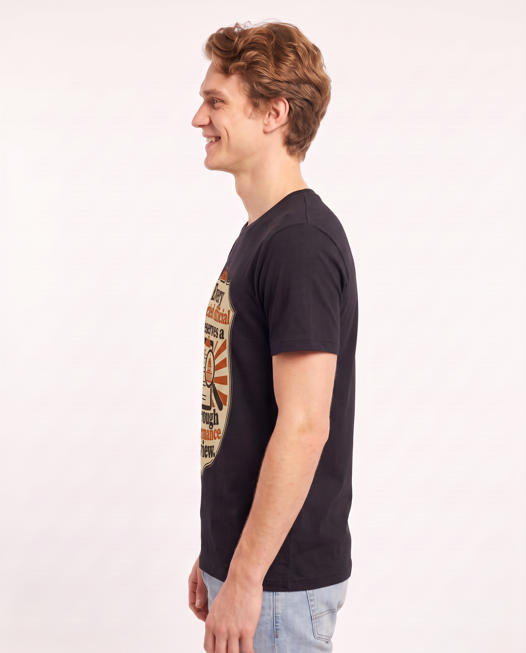 Graphic Men's Black T-Shirt - Every elected official deserves a product image 2
