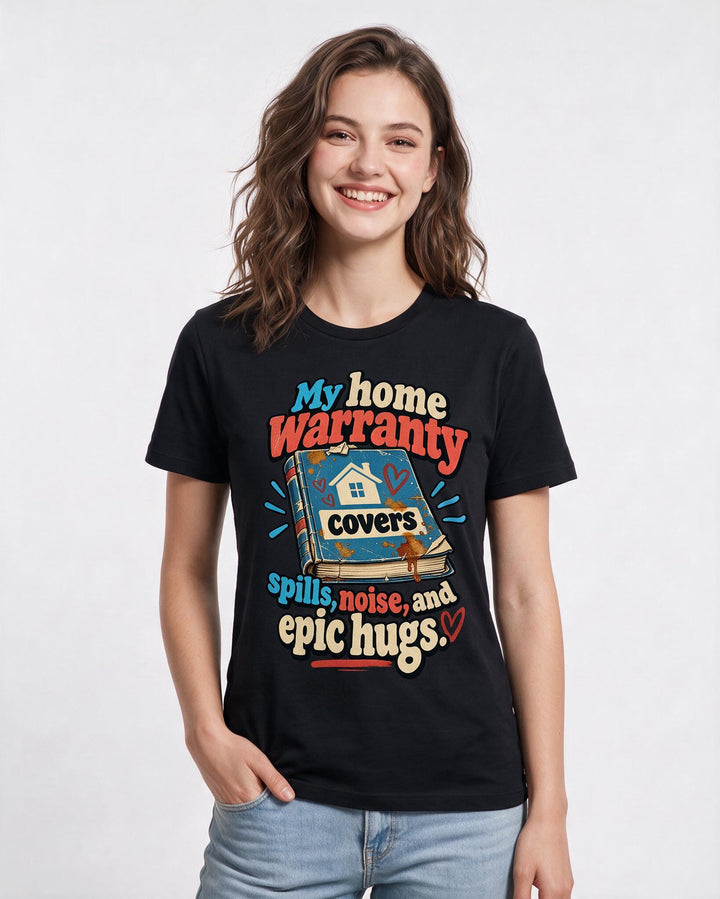 Mom Black T-Shirt for Women – Everyday Expression Graphic Tee product image 1