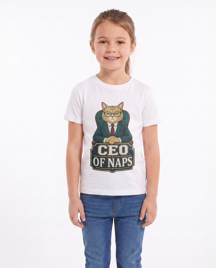 Ceo Of Naps White T-Shirt mockup 1