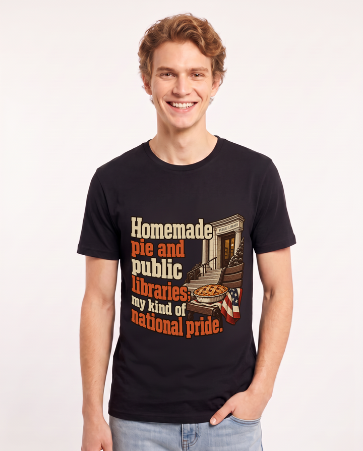 Patriotic Black T-Shirt for Men – Everyday Expression Graphic Tee product image 3