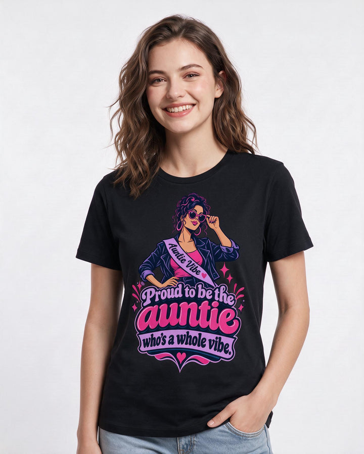 Pride Black T-Shirt for Women – Everyday Expression Graphic Tee product image 1