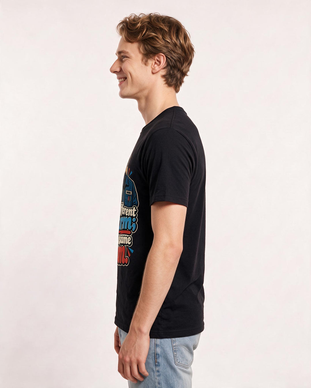Veteran Black T-Shirt for Men – Everyday Expression Graphic Tee product image 2