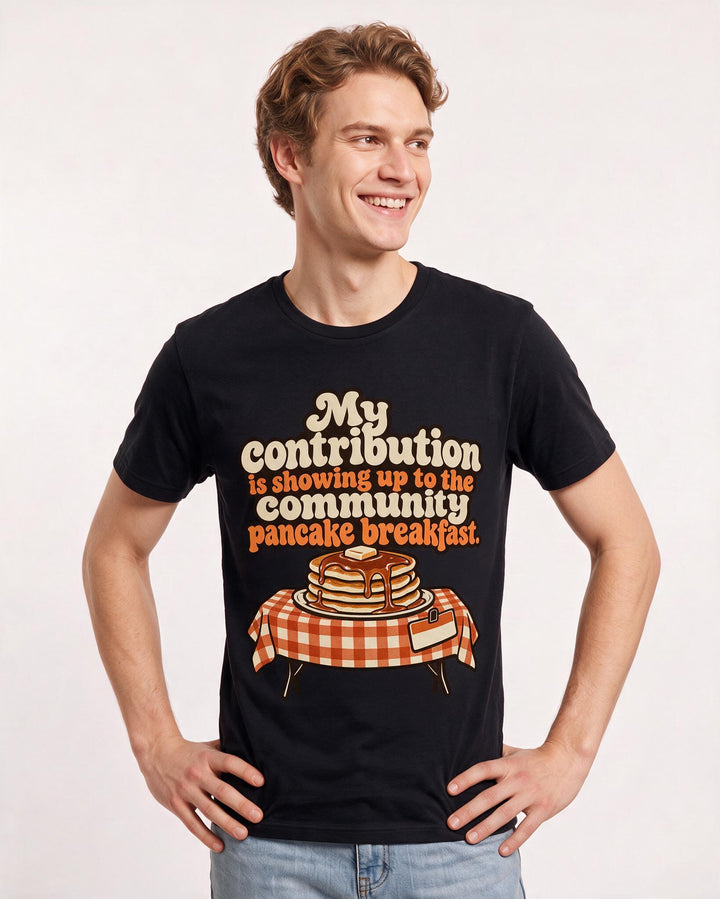 Patriotic Black T-Shirt for Men – Everyday Expression Graphic Tee product image 1