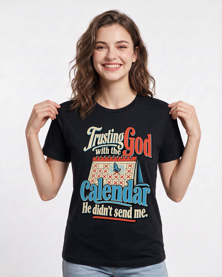 Christian Faith Black T-Shirt for Women – Everyday Expression Graphic Tee product image 1