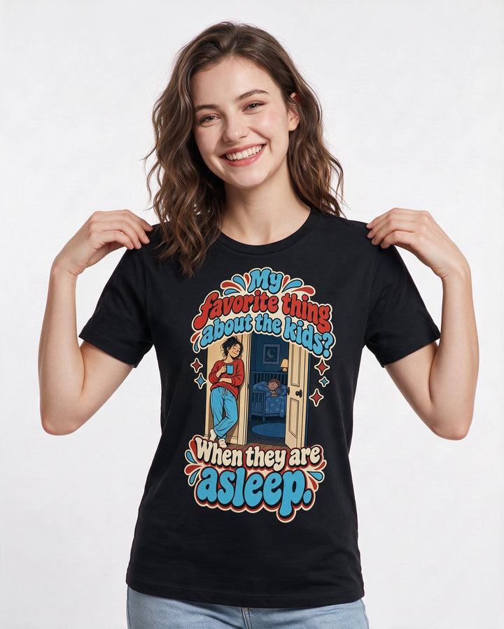 Grandparent Black T-Shirt for Women – Everyday Expression Graphic Tee product image 1