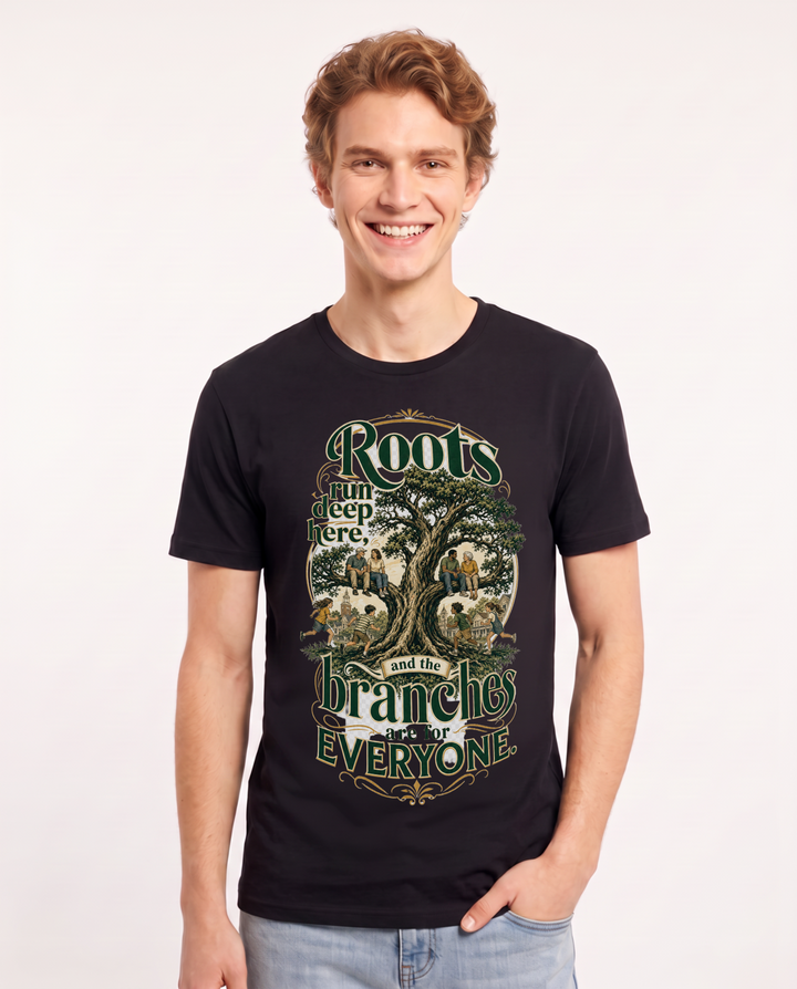 Patriotic Black T-Shirt for Men – Everyday Expression Graphic Tee product image 3