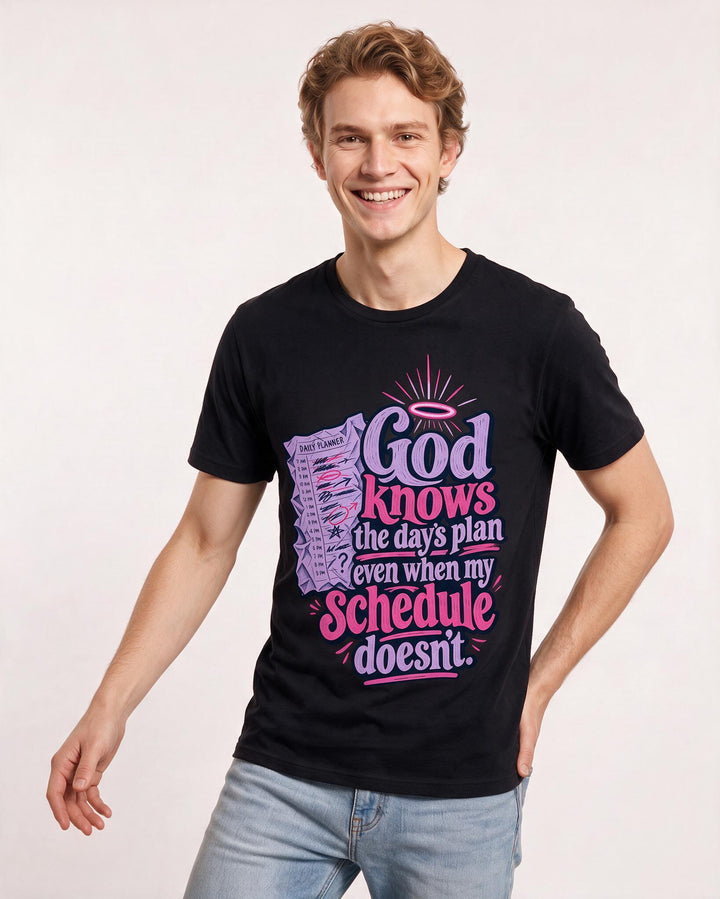 Christian Faith Black T-Shirt for Men – Everyday Expression Graphic Tee product image 1