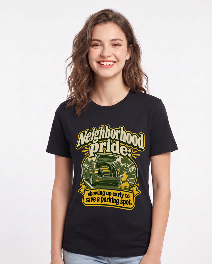 Patriotic Black T-Shirt for Women – Everyday Expression Graphic Tee product image 3