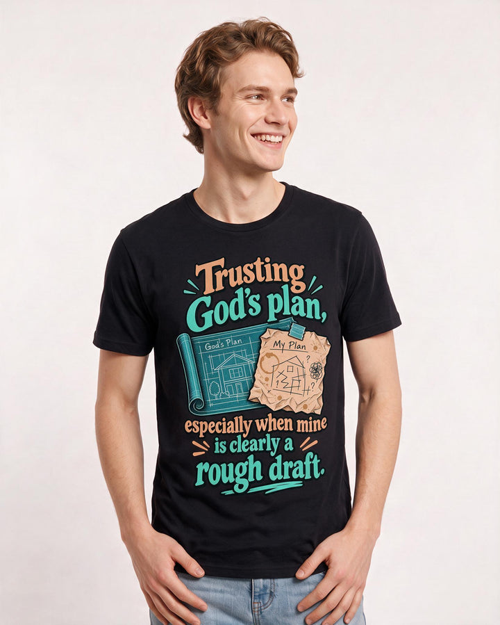 Christian Faith Black T-Shirt for Men – Everyday Expression Graphic Tee product image 1