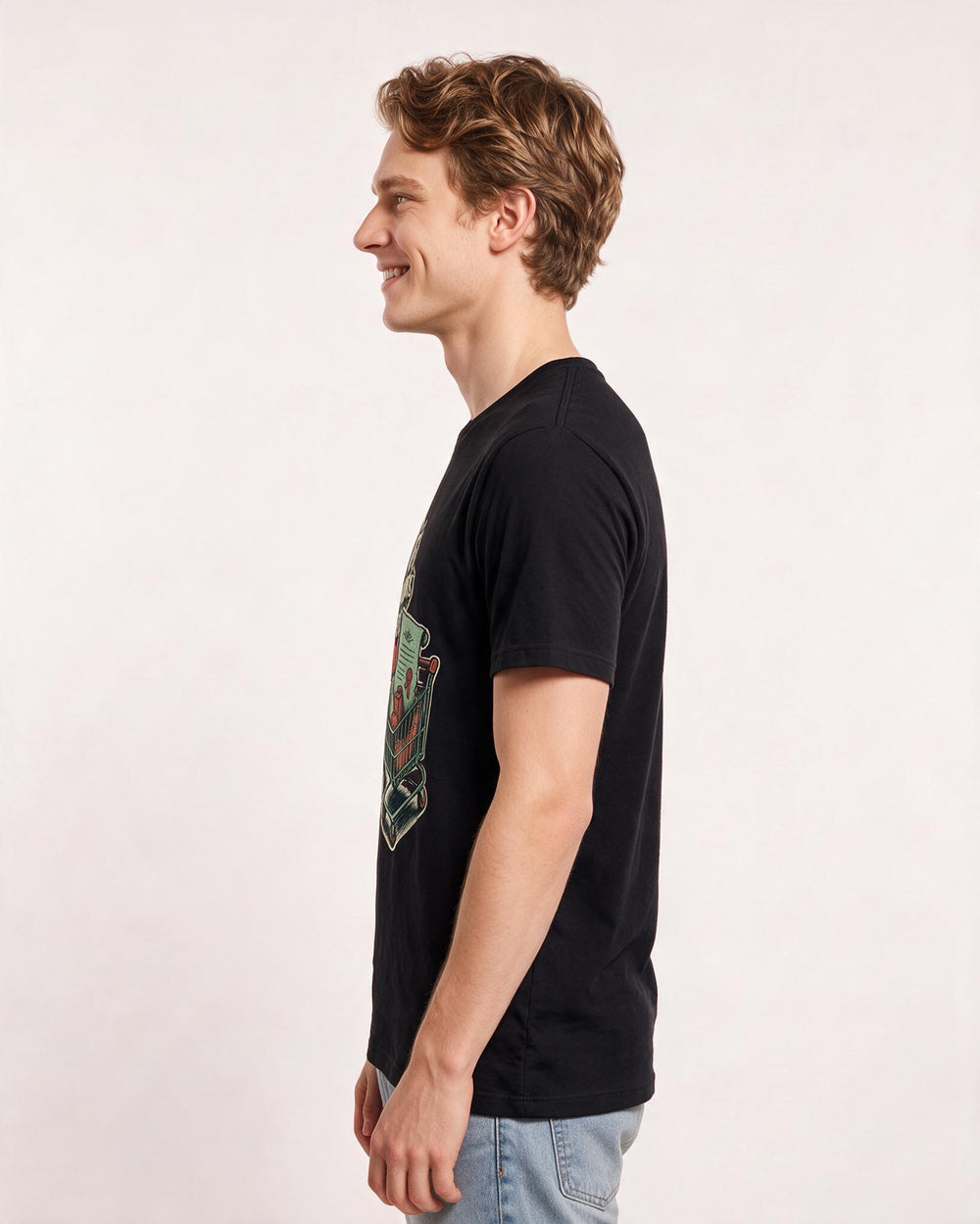 Gaming Black T-Shirt for Men – Game Night Graphic Tee product image 2